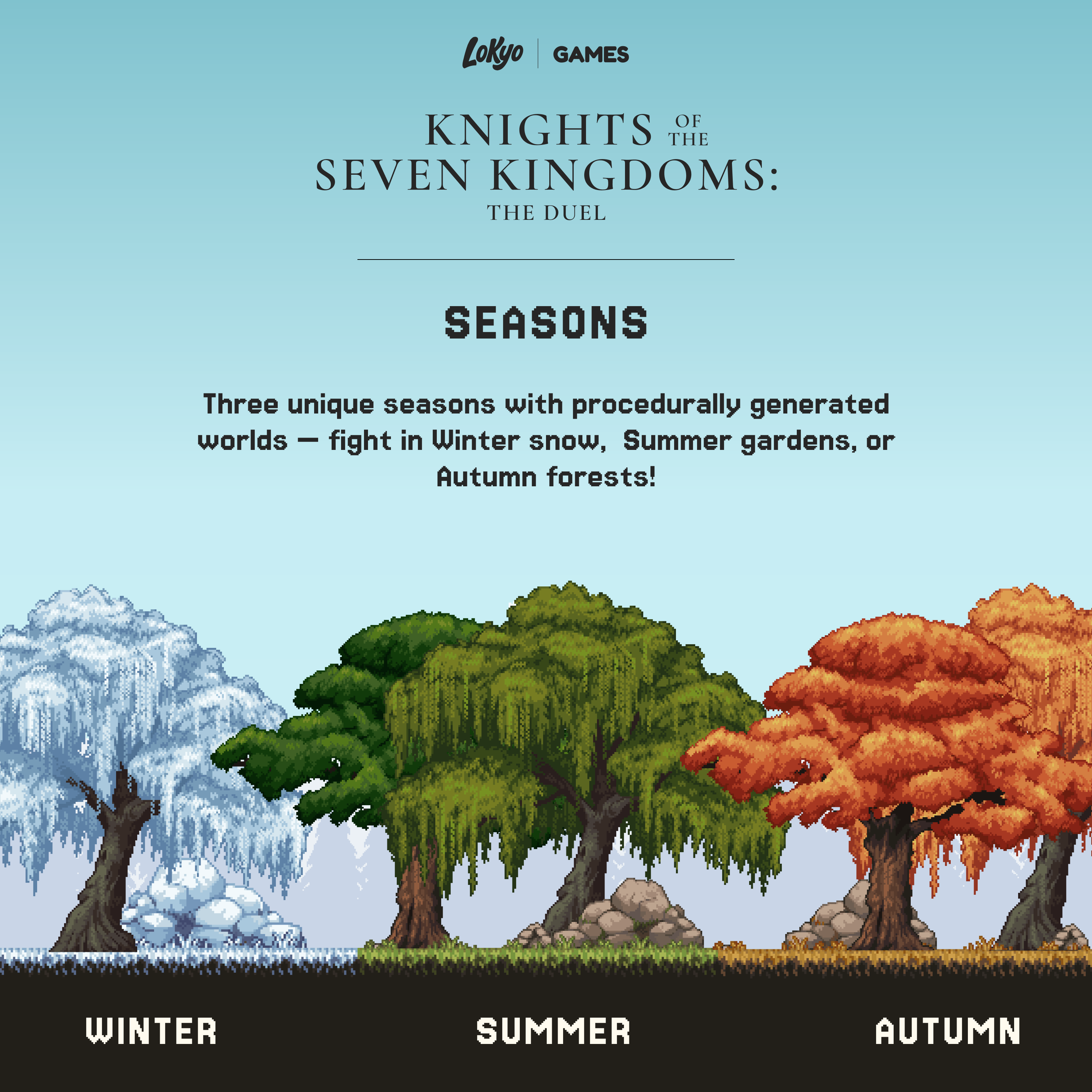 Three Seasons - Winter, Summer, Autumn